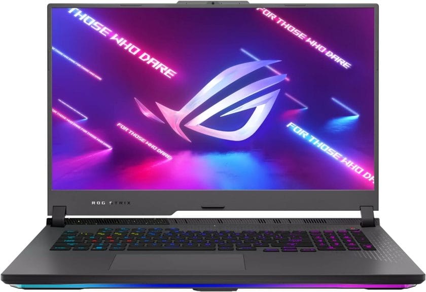 ASUS ROG Strix G17 Gaming Laptop | 17.3 Inch WQHD 240Hz/3ms Anti-Glare IPS Display | AMD Ryzen 9 7945HX | 16 GB RAM | 1 TB SSD | NVIDIA RTX 4060 | QWERTZ Keyboard | Eclipse Grey